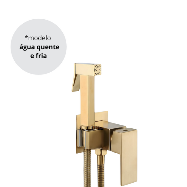 Ducha Higiênica Gold Escovado