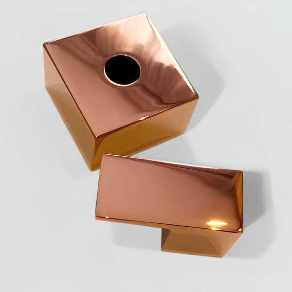 Acabamento Registro - Rose Gold (Base Deca / Docol)