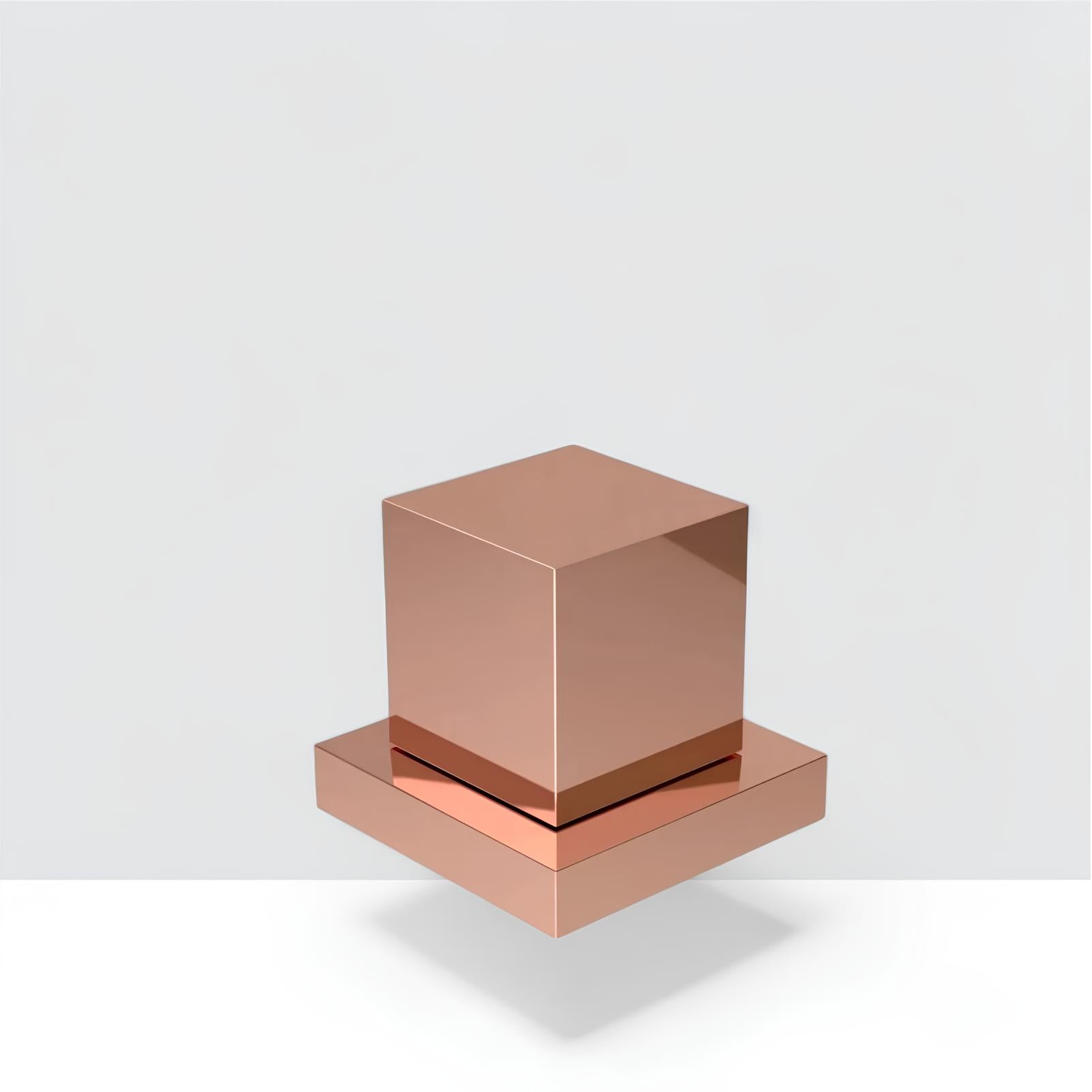 Acabamento Registro - Rose Gold (Base Deca / Docol)