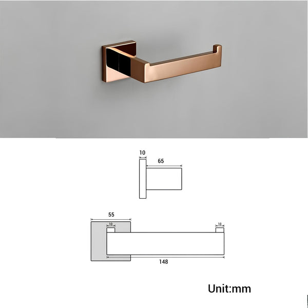 Acessórios Banheiro Rose Gold