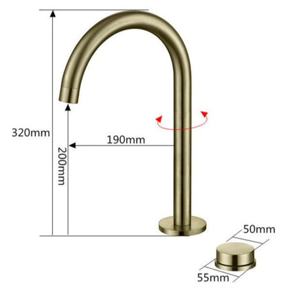 Torneira Banheiro Great