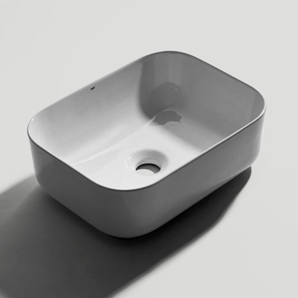 Cuba de Banheiro Louça Apoio Retangular 40 cm (Maia Branca)