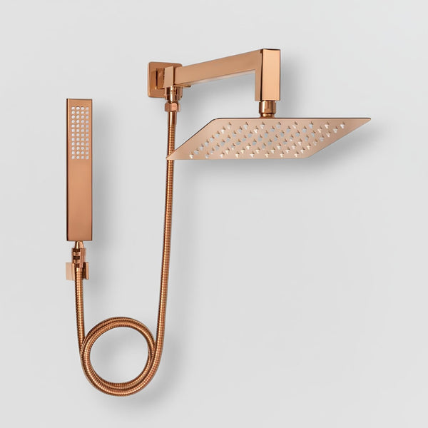 Chuveiro Rose Gold com Desviador