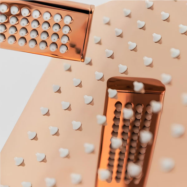 Chuveiro Rose Gold com Desviador