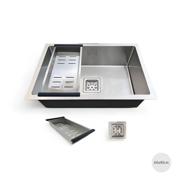 Cuba Aço Escovado Quadratta - Única