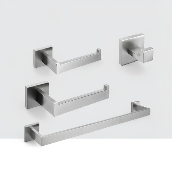 Acessórios Banheiro Aço Escovado Style