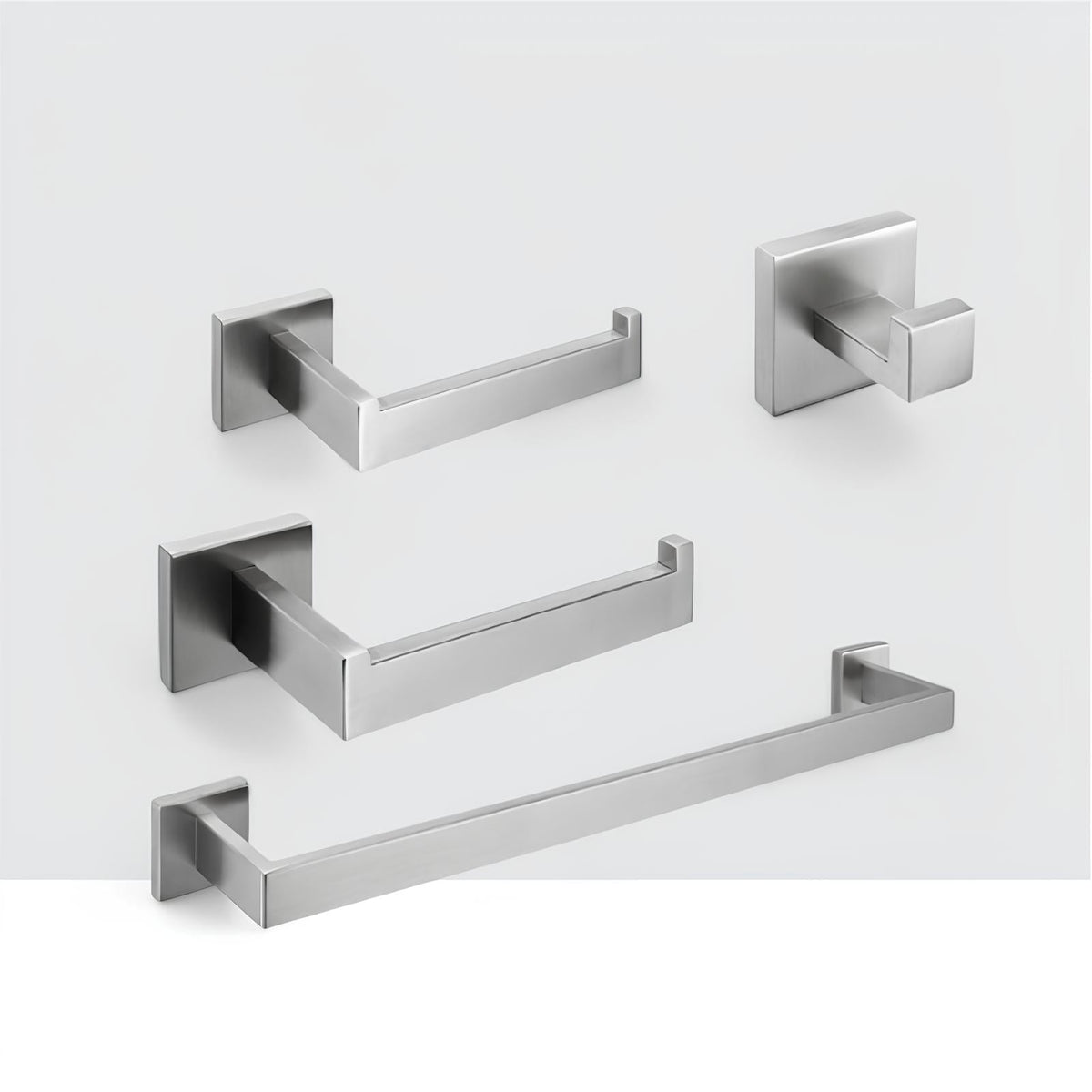 Acessórios Banheiro Aço Escovado Style