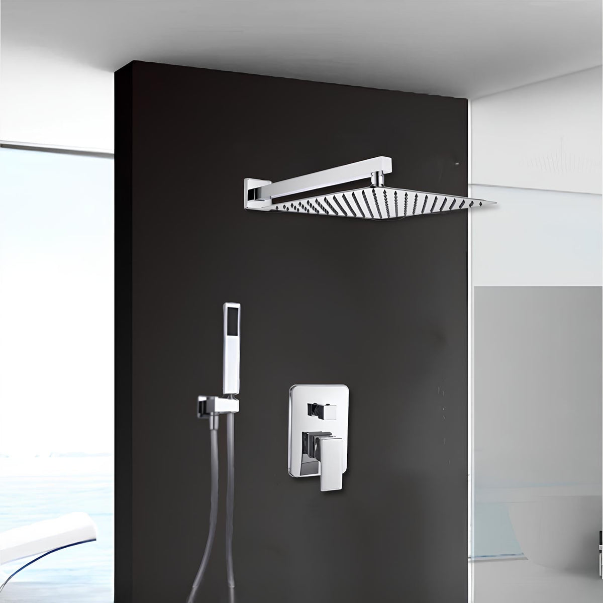 Kit Chuveiro Completo Cromado