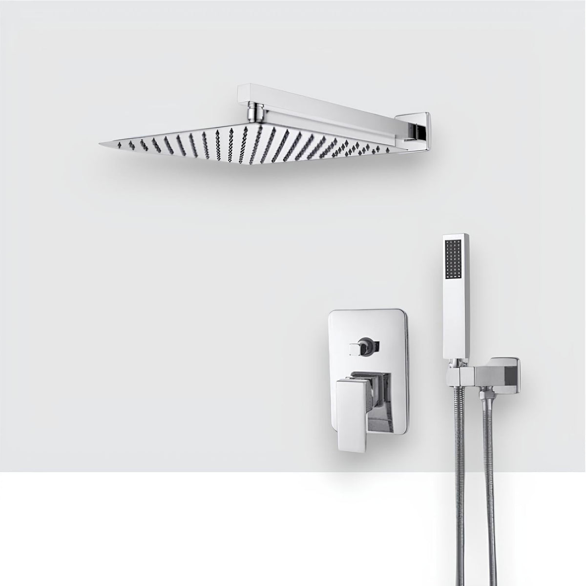 Kit Chuveiro Completo Cromado