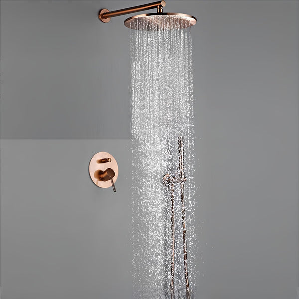 Kit Chuveiro Completo Rose Gold