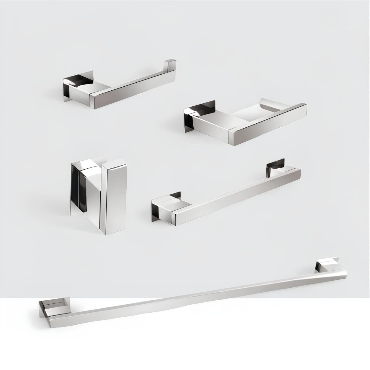 Acessórios Banheiro Cromado New