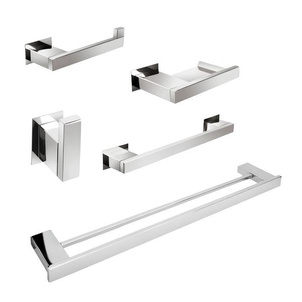 Acessórios Banheiro Cromado New