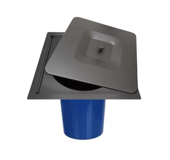 Lixeira de Embutir Black