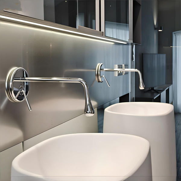 Torneira Banheiro Parede Luxury Colors