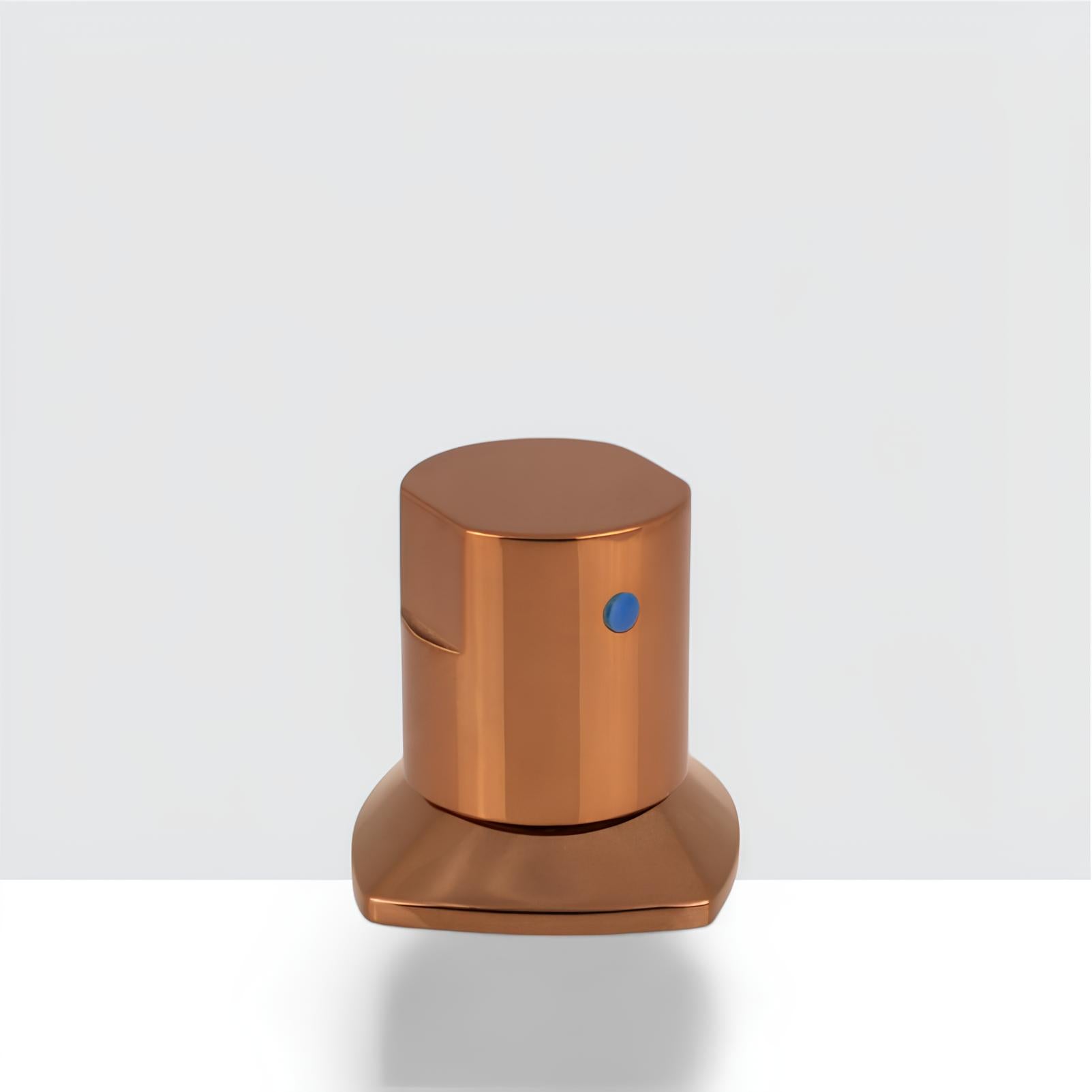 Acabamento Registro Round - Rose Gold (Base Deca / Docol)