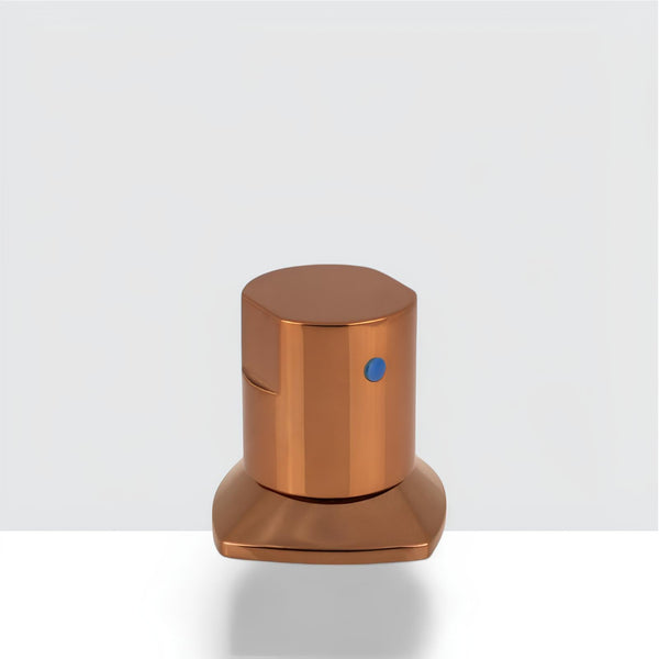 Acabamento Registro Round - Rose Gold (Base Deca / Docol)