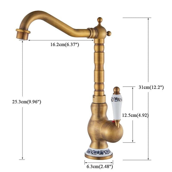 Torneira Banheiro Antique