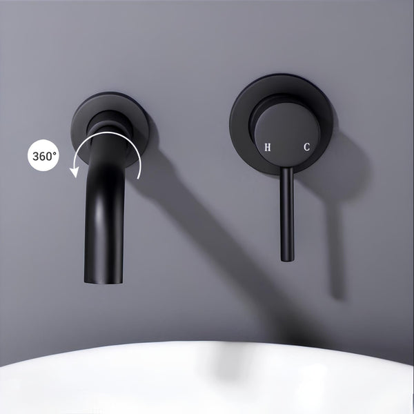 Torneira Banheiro Parede Colors