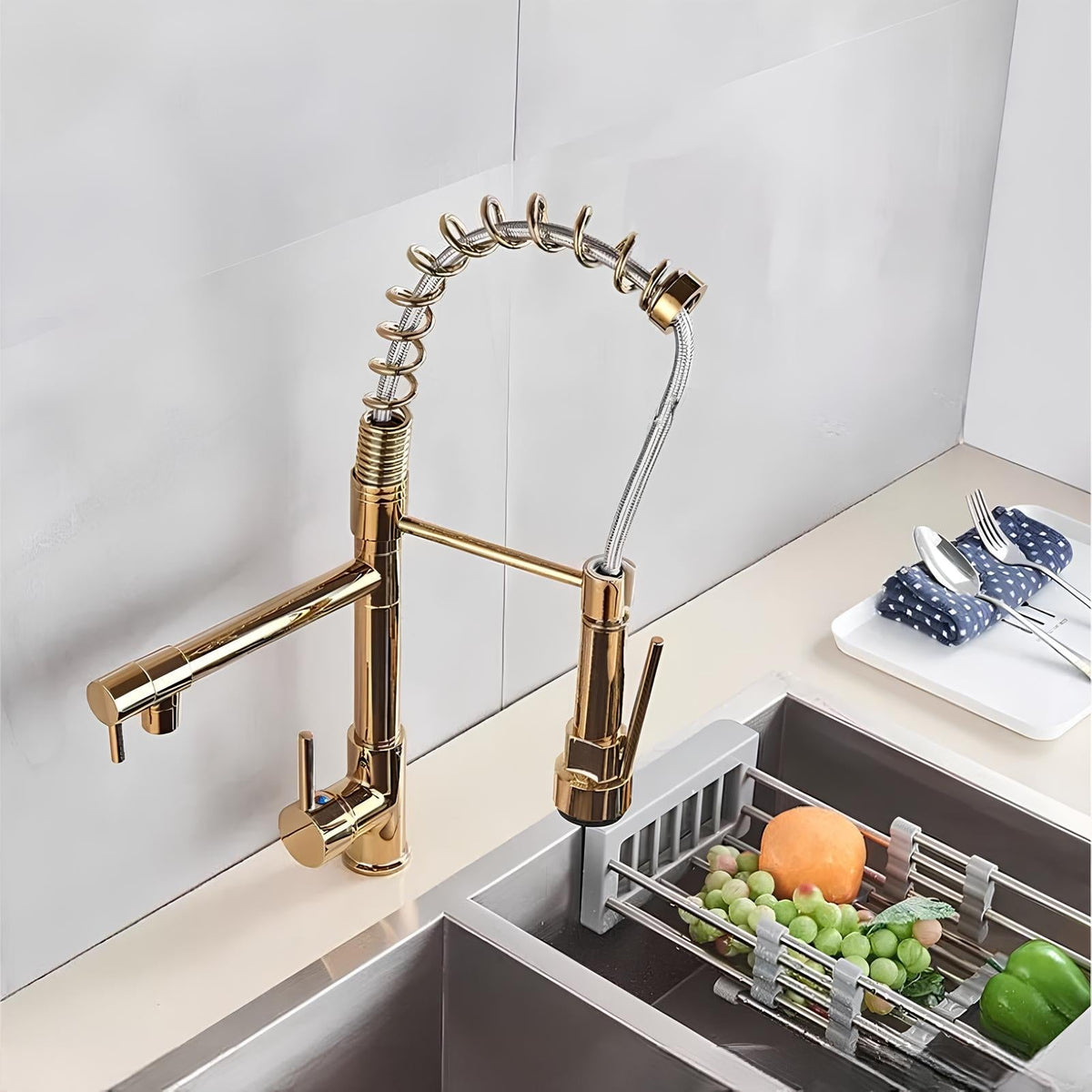 Torneira Cozinha Gourmet Gold