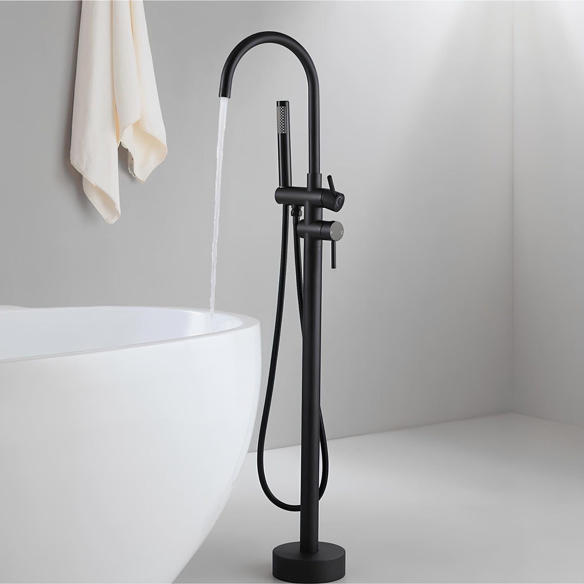 Torneira Banheiro Piso c/ Ducha