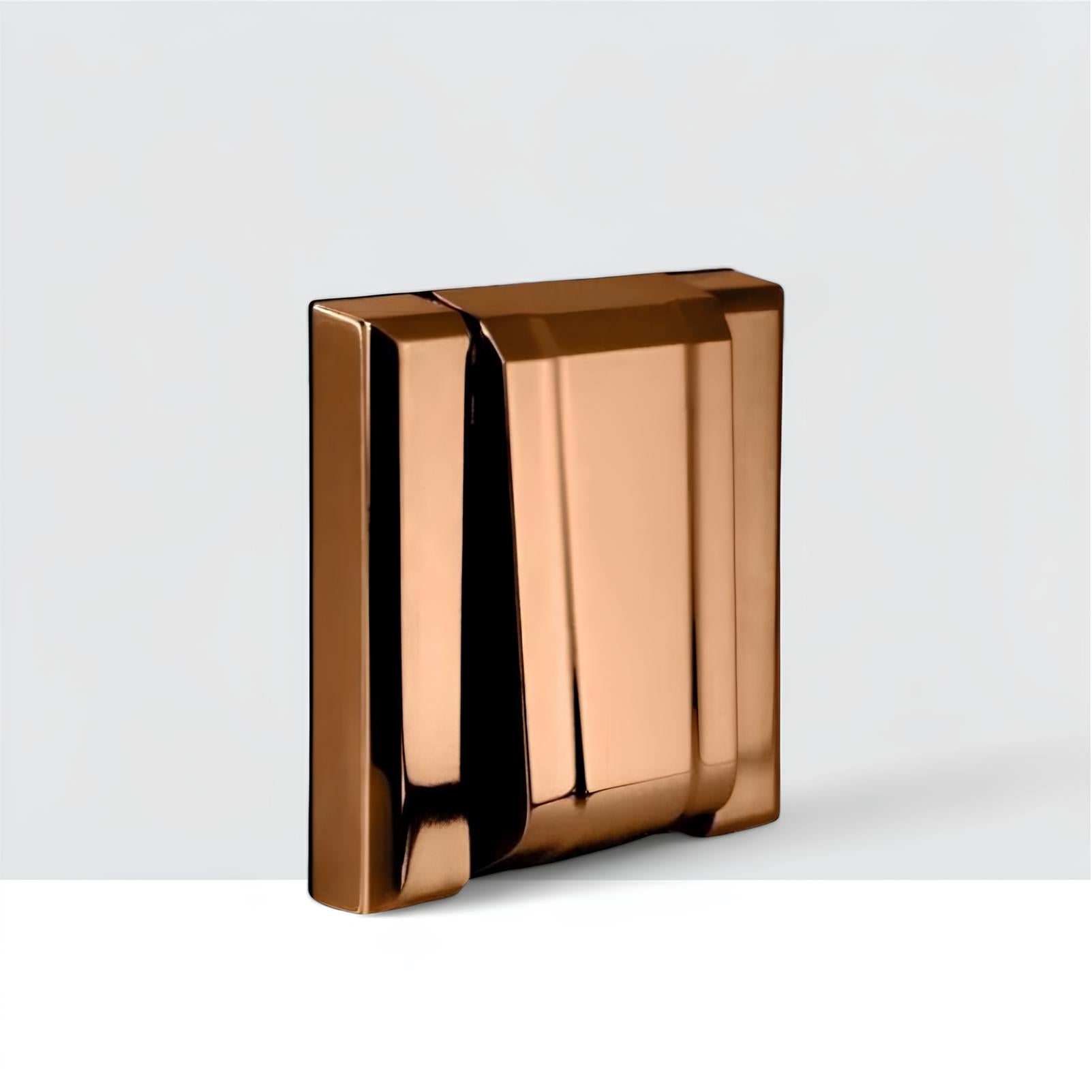 Acabamento Válvula Descarga Rose Gold